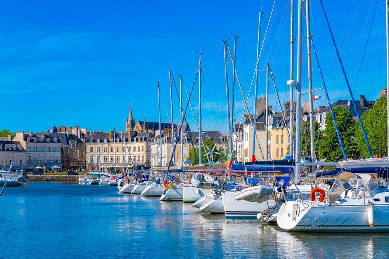 Ferienwohnung Studio Tout Confort Avec Vue Cathedrale A St Patern Vannes-Centre Exterior foto